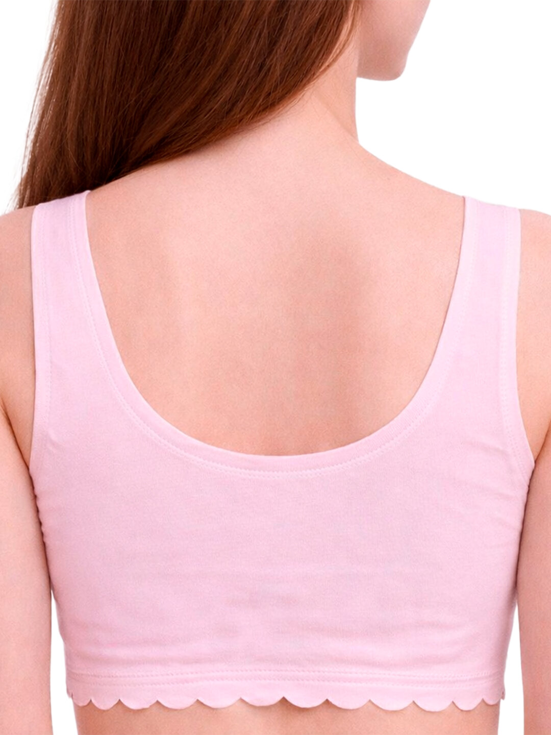 Майка , размер 11-12, персиковый — фото 1