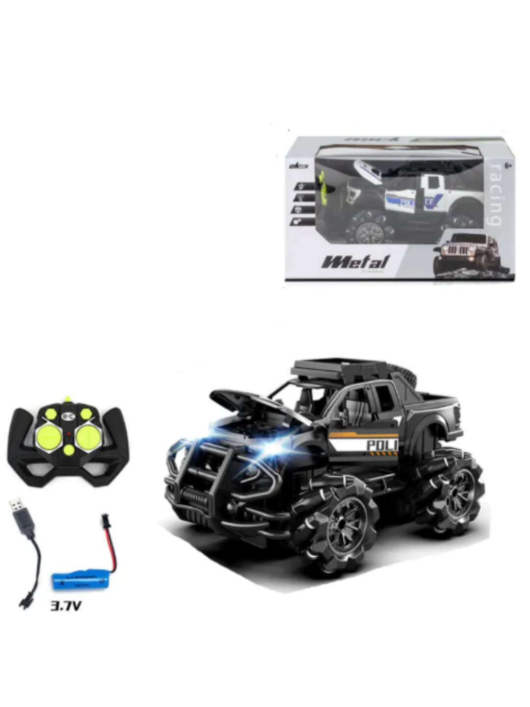 Радиоуправляемая полицейская машина