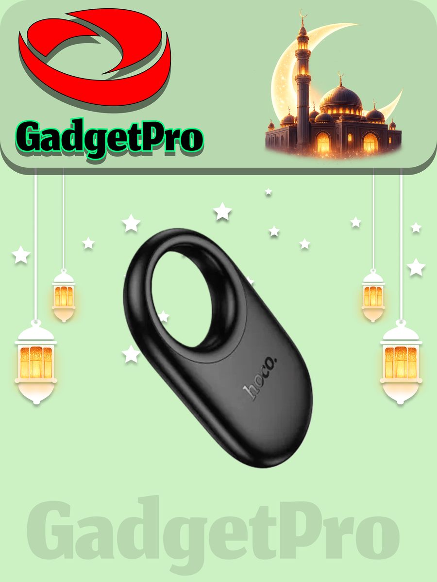 GPS трекер Hoco E94 GPS: компактный и надежный GPS-маячок для отслеживания, черный.