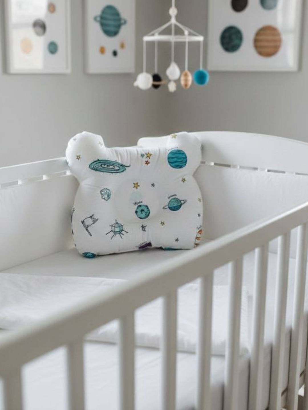 Ортопедическая мягкая подушка для младенцев и детей, подушка для новорожденных