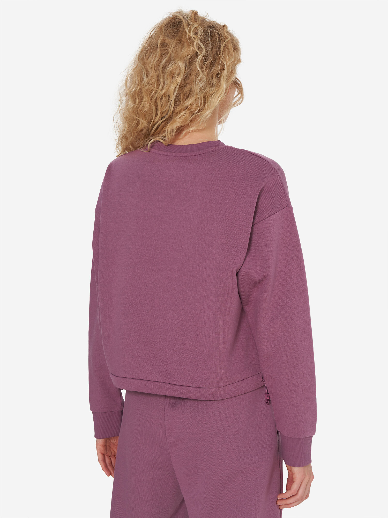 Свитшот Kappa, размер 46-48, , баклажановый — фото 1