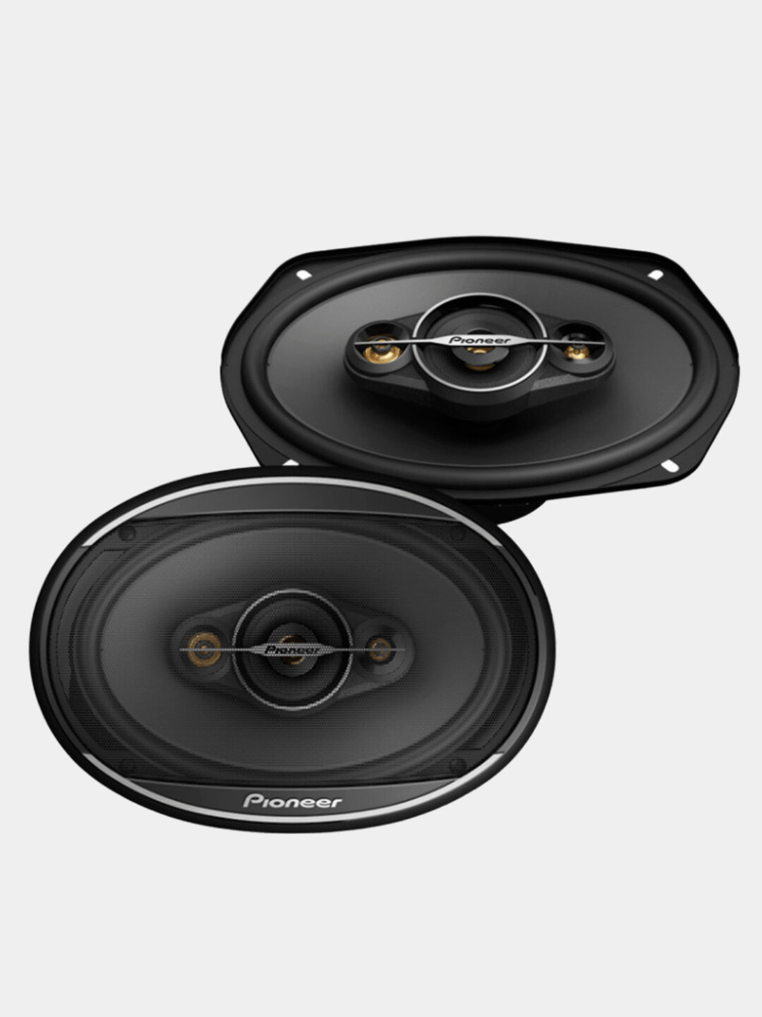 Колонки автомобильные Pioneer TS-A6968S, 2 полосы, 6x9", 80Вт — фото 1
