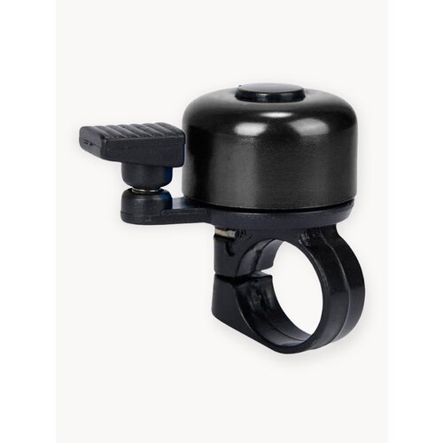 Механический звонок, детский, взрослый для велосипеда и самоката (черный)