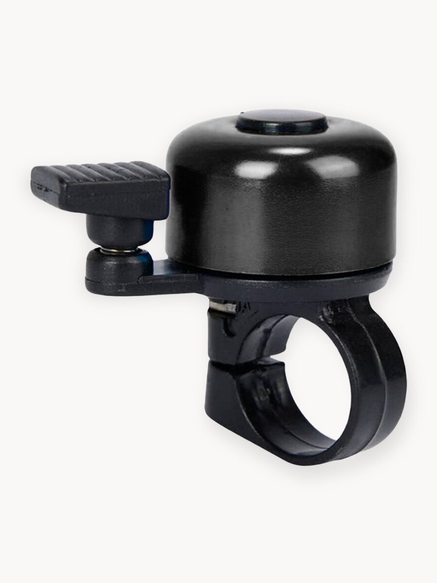 Механический звонок, детский, взрослый для велосипеда и самоката (черный)