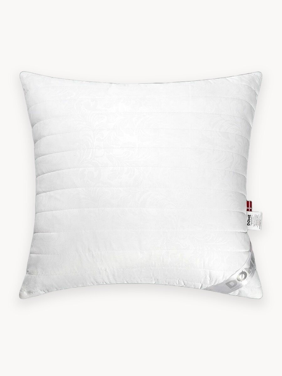 DOME Подушка для сна 70x70 "Алоэ Вера Бамбук" стеганая, бамбуковое волокно, полиэфирное волокно