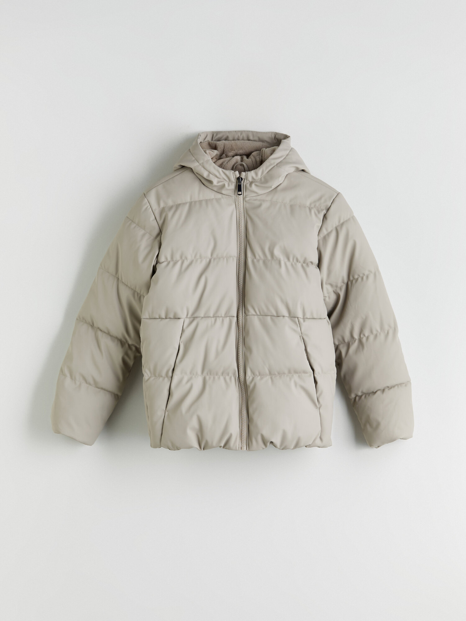 Пуховик LC Waikiki размер 7-8 лет каменный