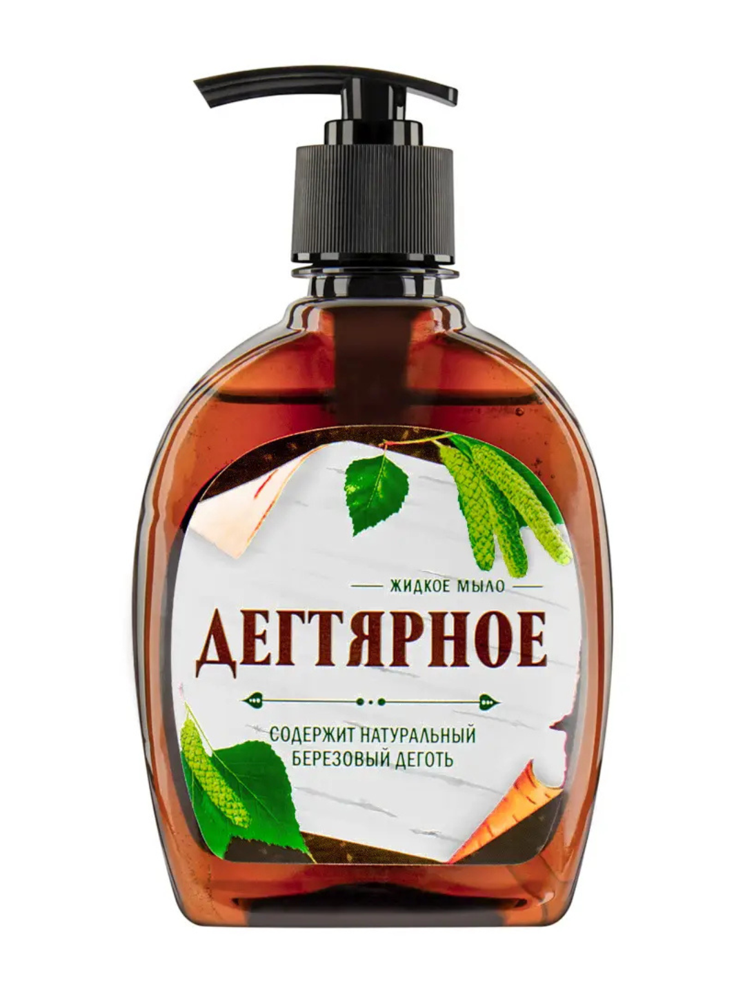 Мыло жидкое Nefis "Чистые Традиции", березовый деготь, для всех типов кожи, 300 гр