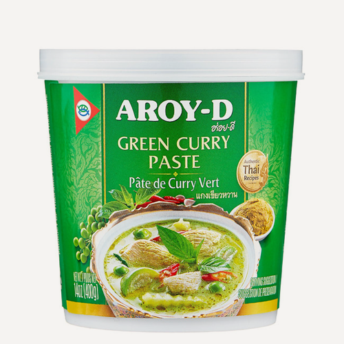 Изображение товара Паста Aroy-D карри зеленая из зеленого чили и базилика 400 г, Таиланд