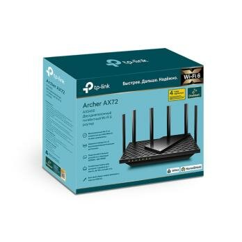 TP-Link Archer AX72 AX5400 Двух-диапазонный, гигабитный Wi-Fi 6 роутер Gpon Порт Не Доступен