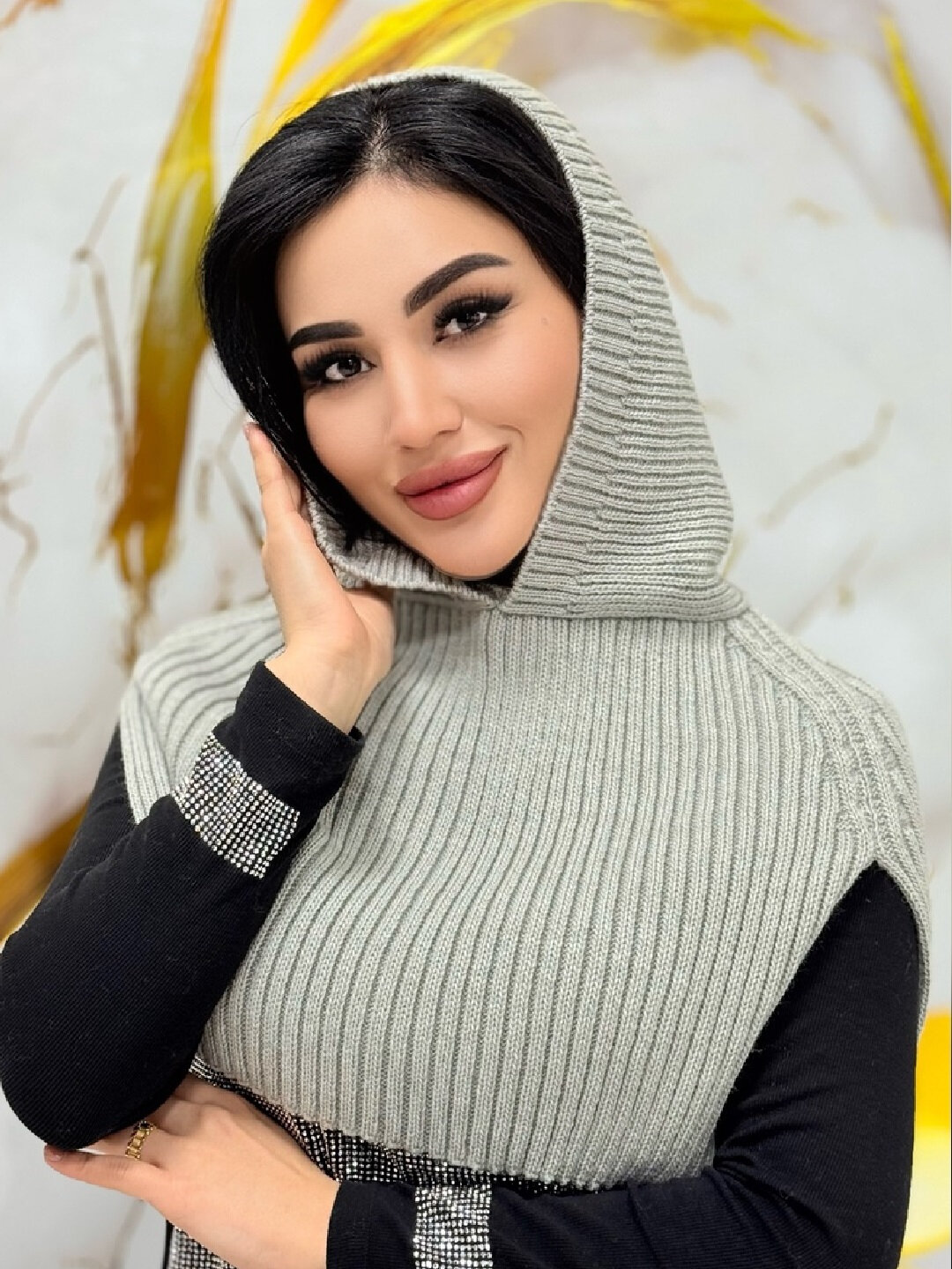 Шапка 213 для девочек и женщин