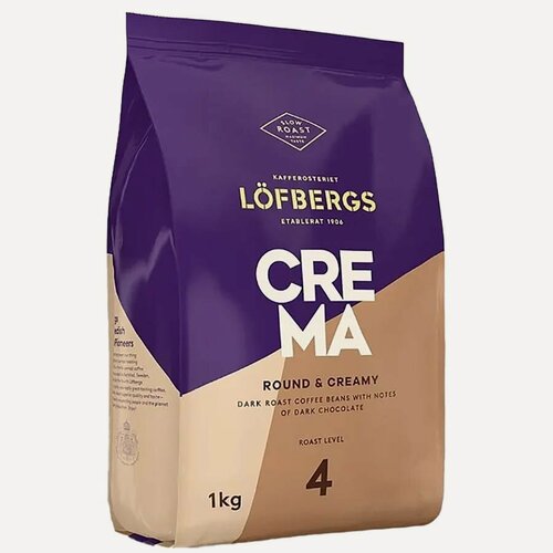 Изображение товара Кофе в зернах Lofbergs Crema 1 кг