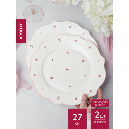 Набор обеденных тарелок Apollo диаметр 27 см 2 предмета фарфор 1919₽