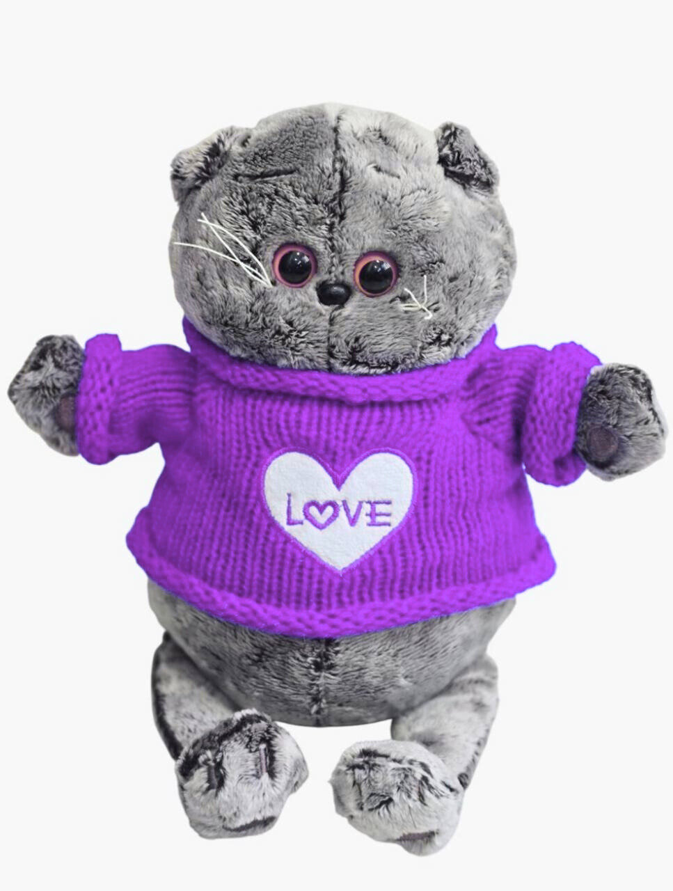 Мягкая игрушка кот Басик