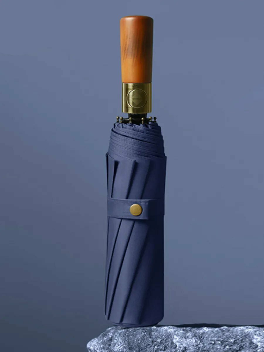 Смарт-зонт , темно-синий