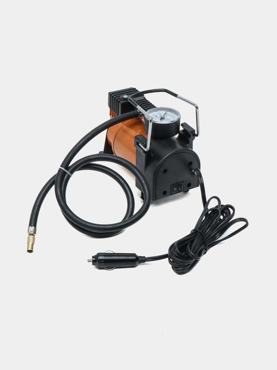 Автомобильный компрессор насос Tornado, AC-580 м, 15 А, 35 л/мин, 12В — фото 1