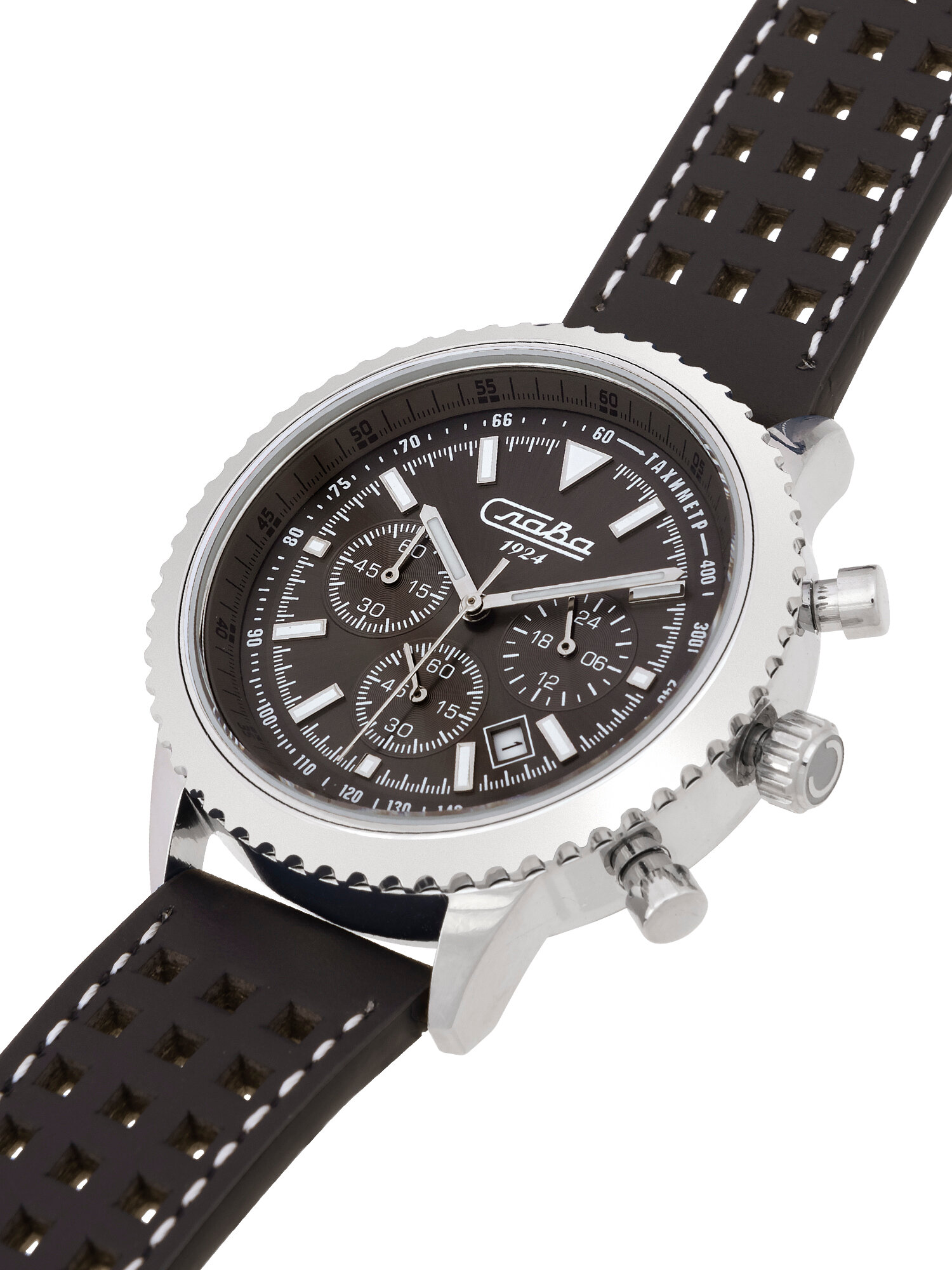 Наручные часы Слава Традиция, серый — фото 1