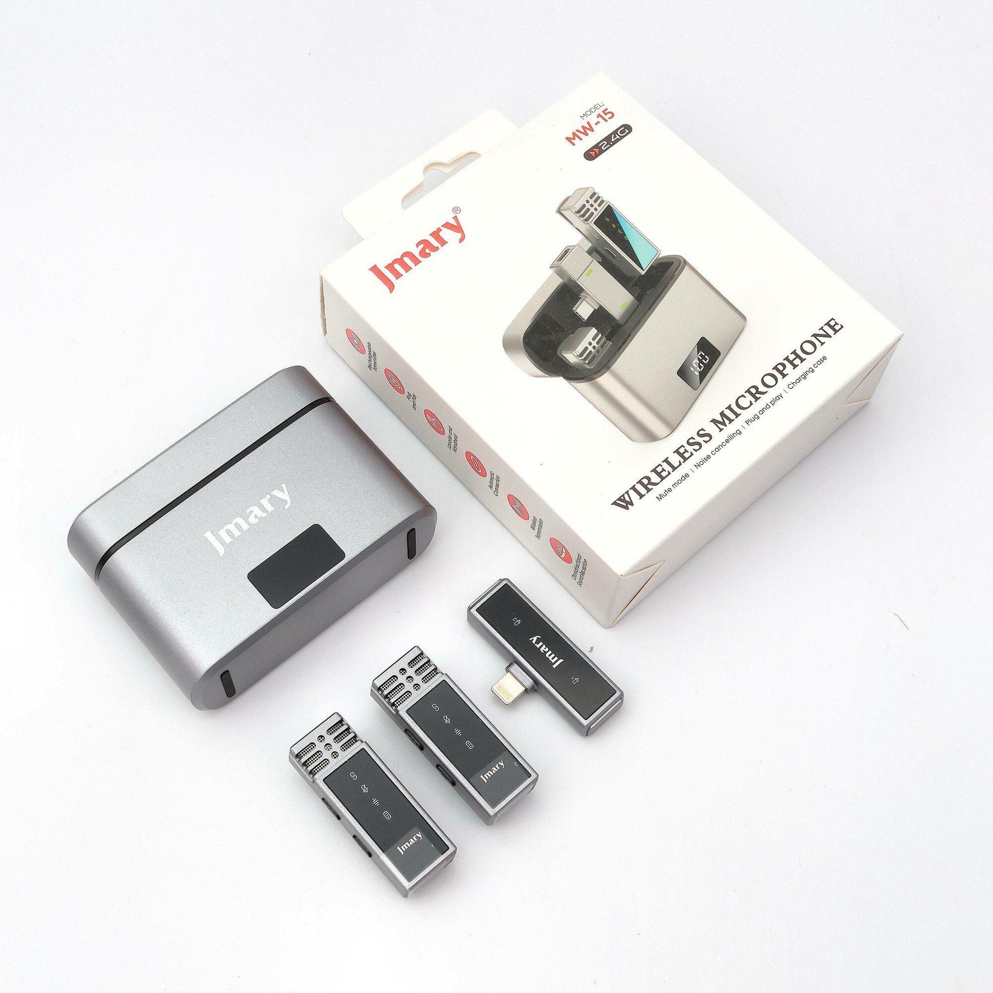 Петличка беспроводная микрофон JMARY MW-15 IP