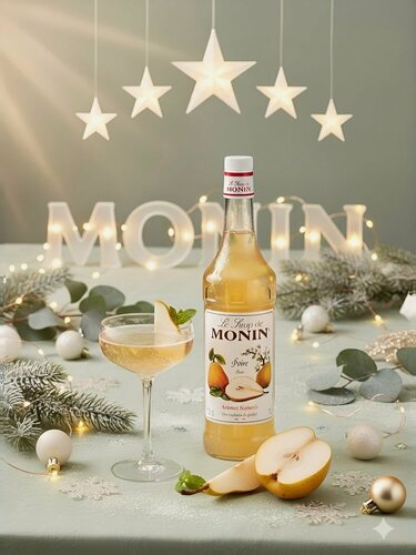 Изображение товара Сироп Monin Грушевый для кофе, коктейлей и фруктовых миксов
