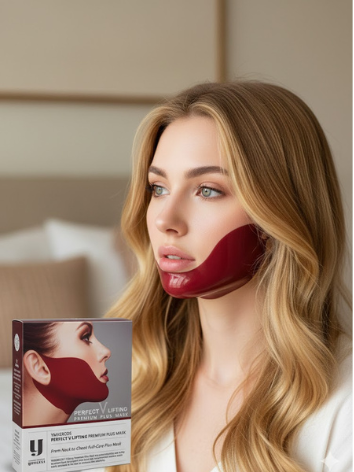 Лифтинг-маска Perfect V Lifting Premium Plus, для лица, набор 5 штук — фото 1