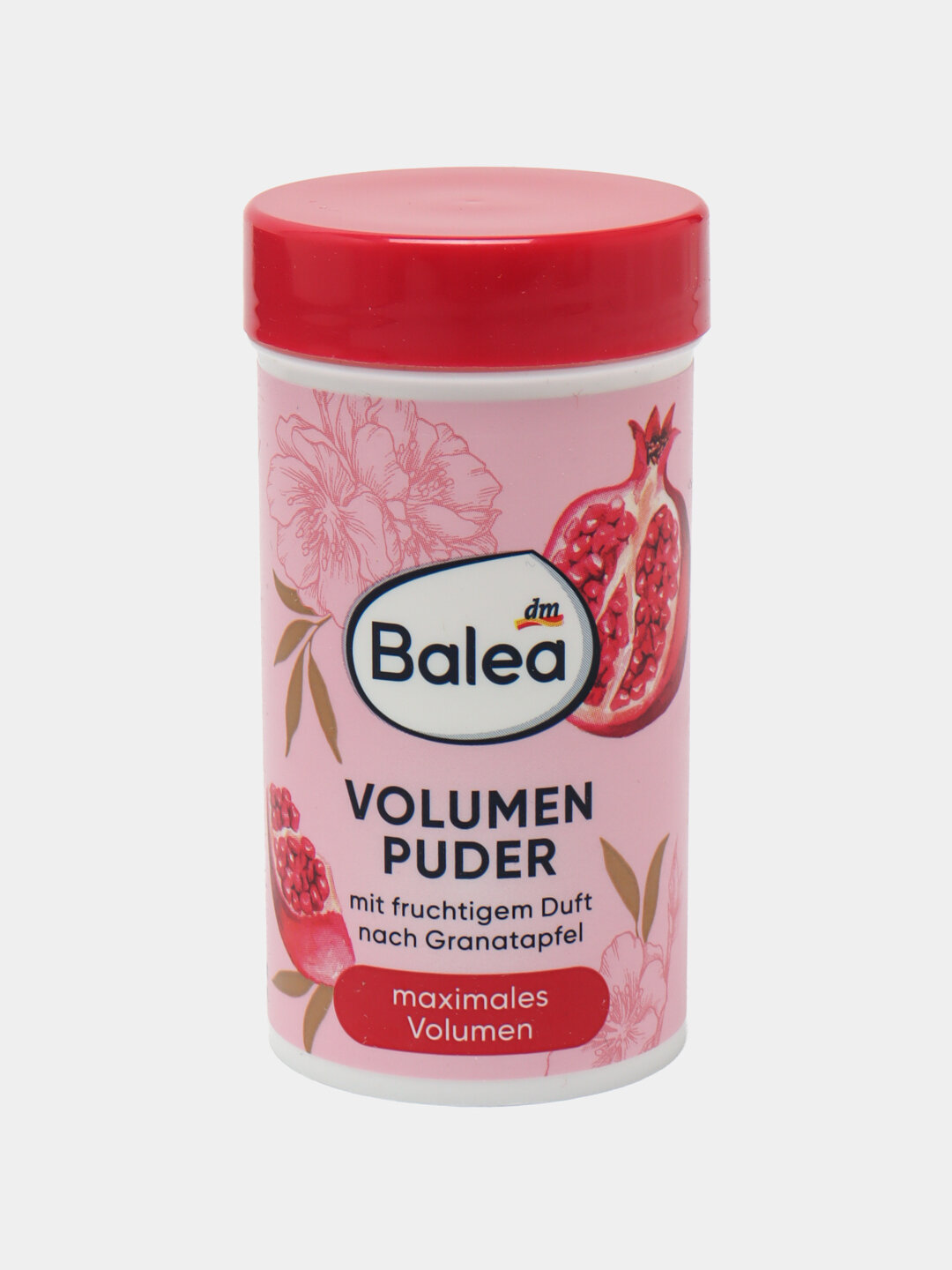 Пудра для укладки волос Balea Pretty Pomegranat, для объема волос, с ароматом граната, 10 г