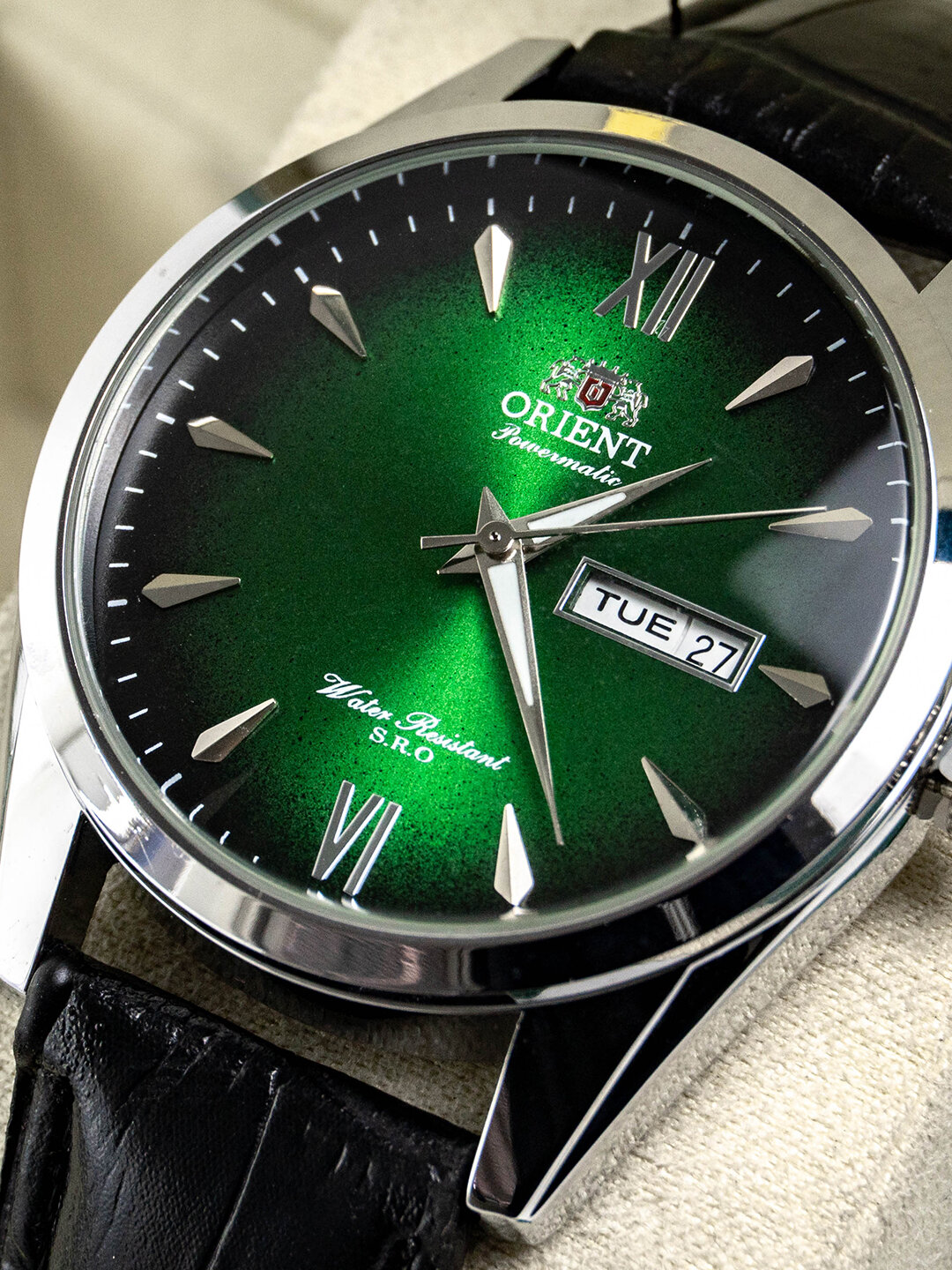 Наручные часы ORIENT Классика, 331733 серебристый/черный — фото 1