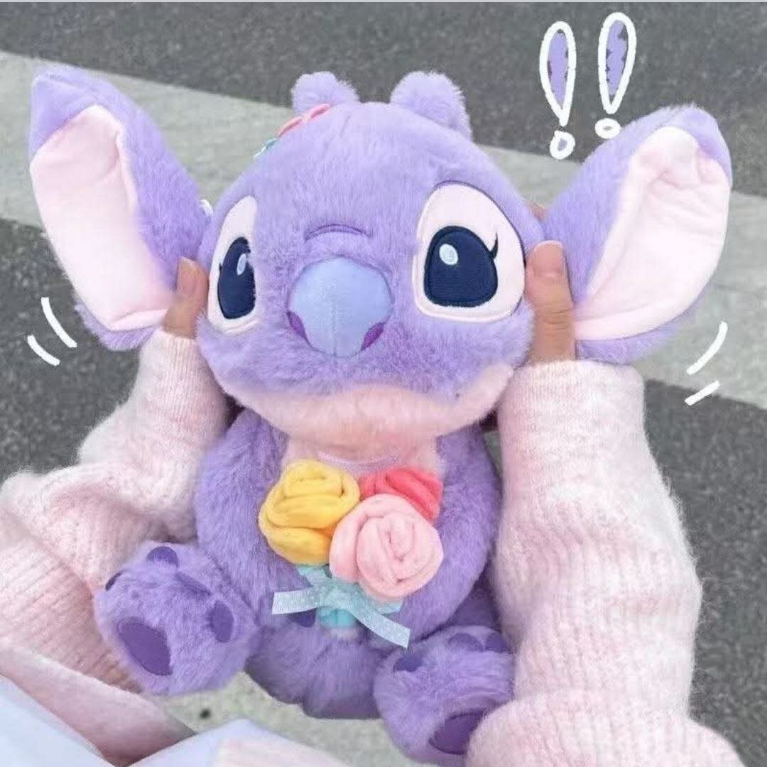 Stich with flower, отличная новость для любителей Стича . Высокое качество и яркий цвет. 50 см