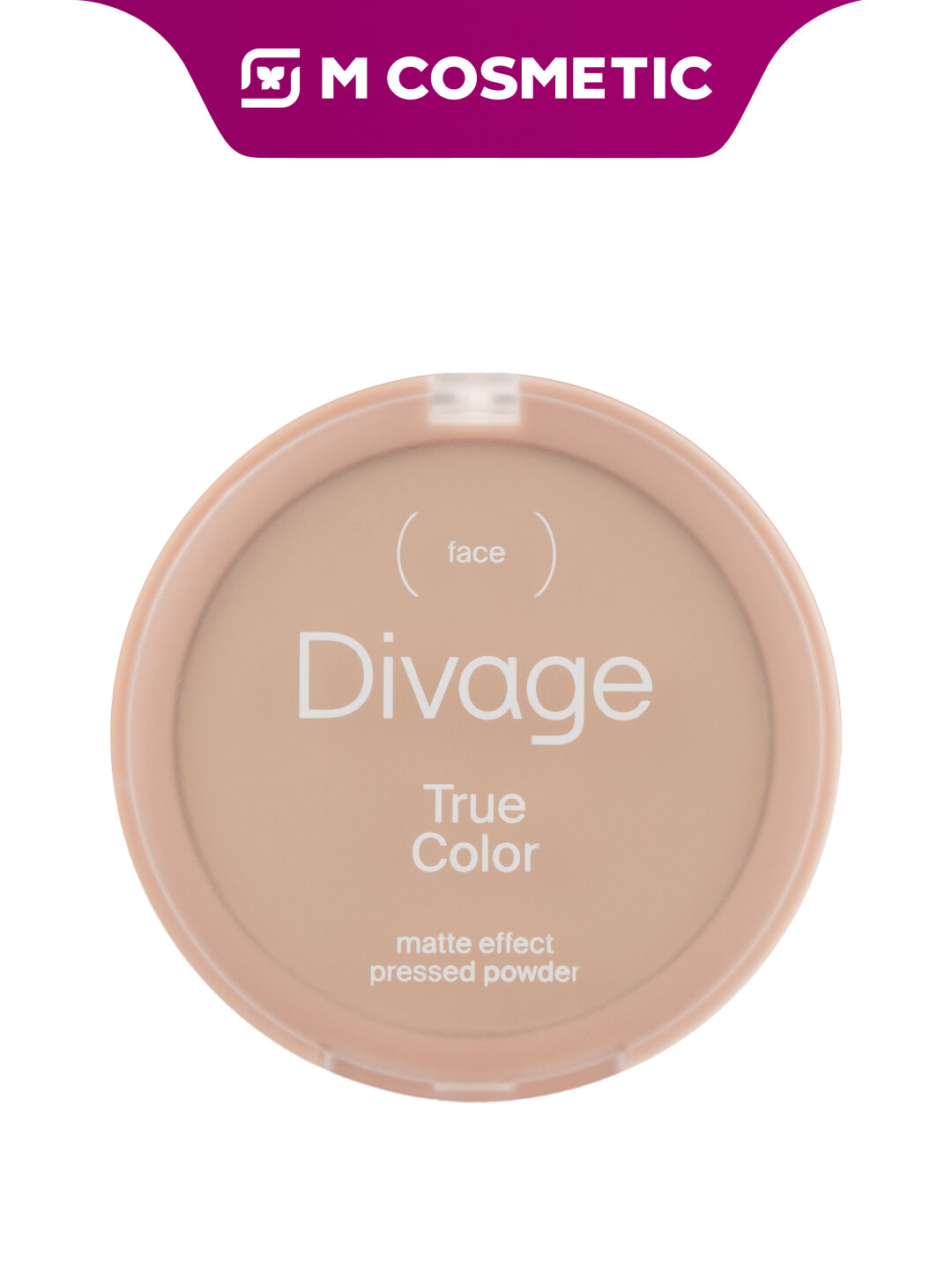 DIVAGE True Color Пудра компактная т03 9 г производство Zhejiang