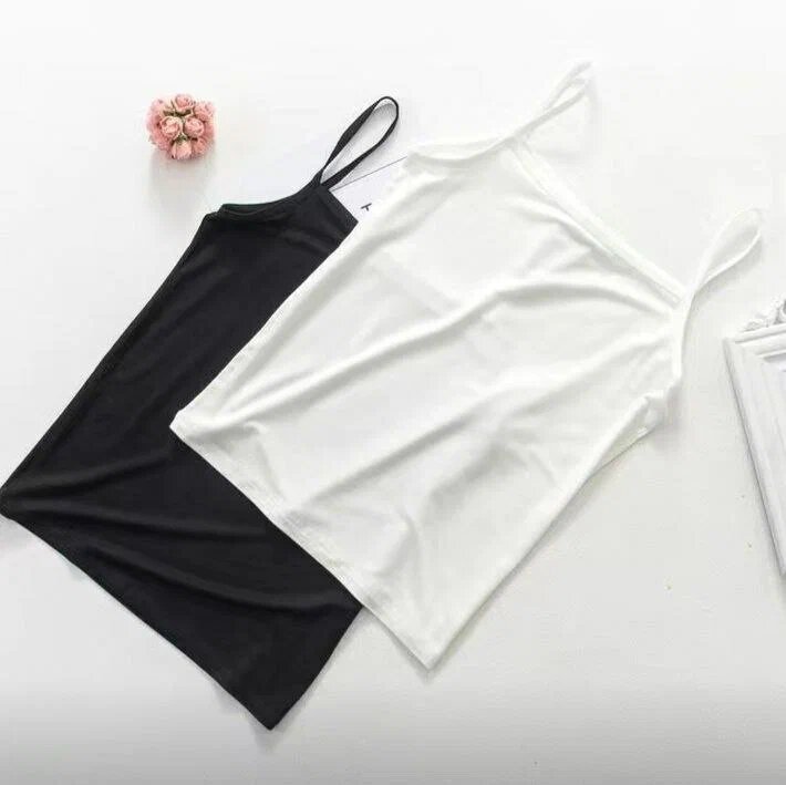 Майка-слинг, размер M, белый — фото 1