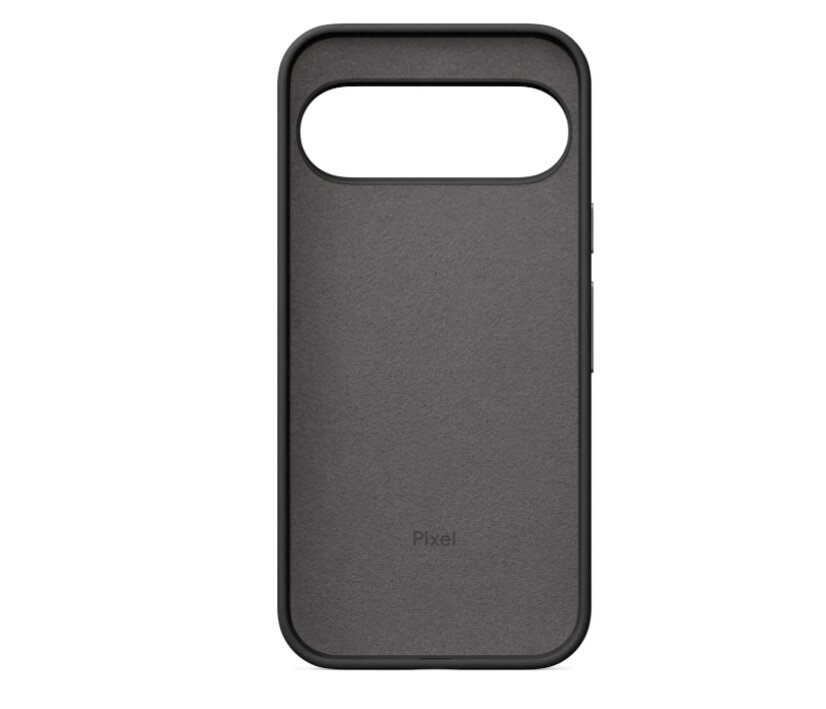 Чехол Google Pixel 9/9 Pro "Obsidian", силиконовый, матовый, чёрный — фото 1