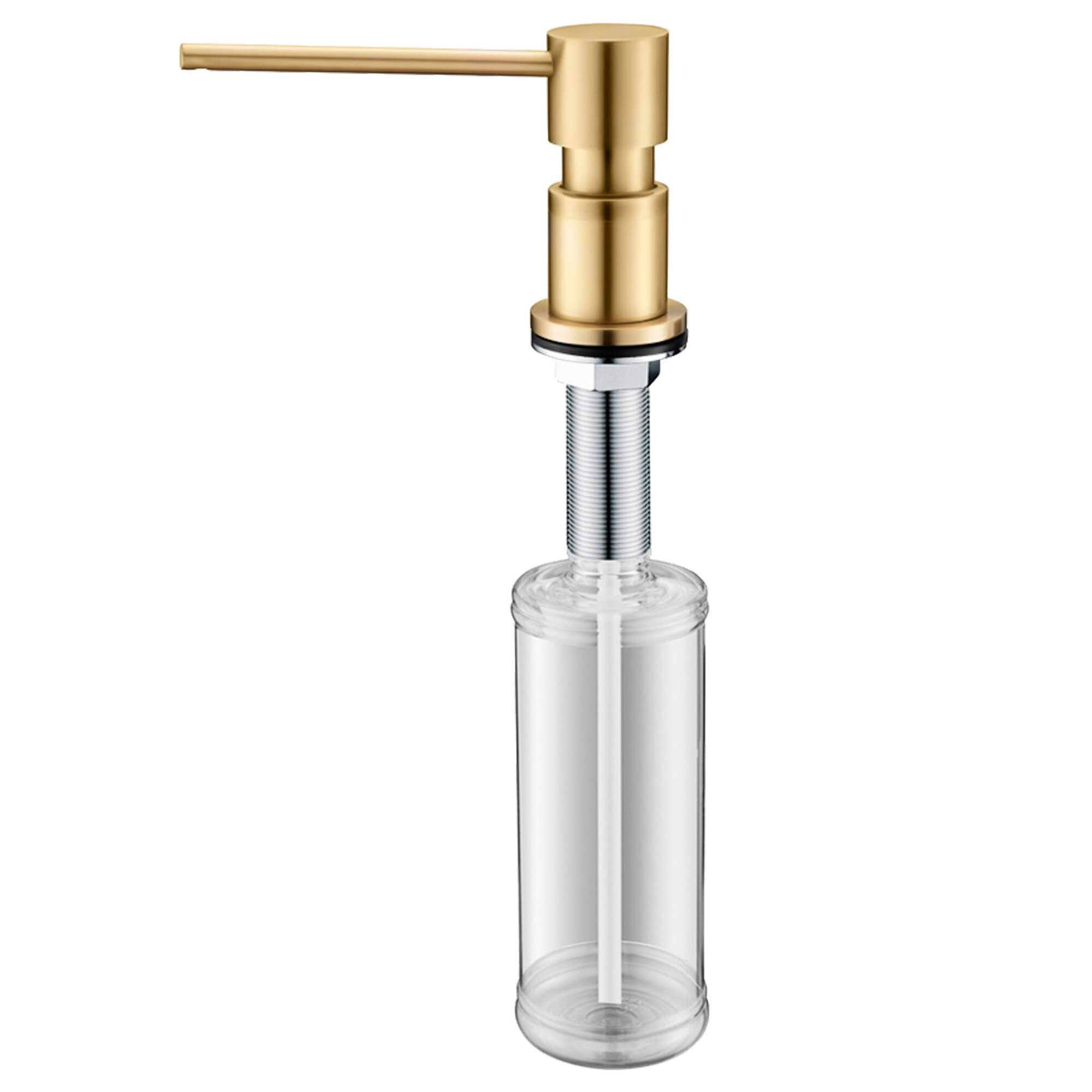 Дозатор для моющего ср-ва Paulmark KRAFT D003-LG светлое золото