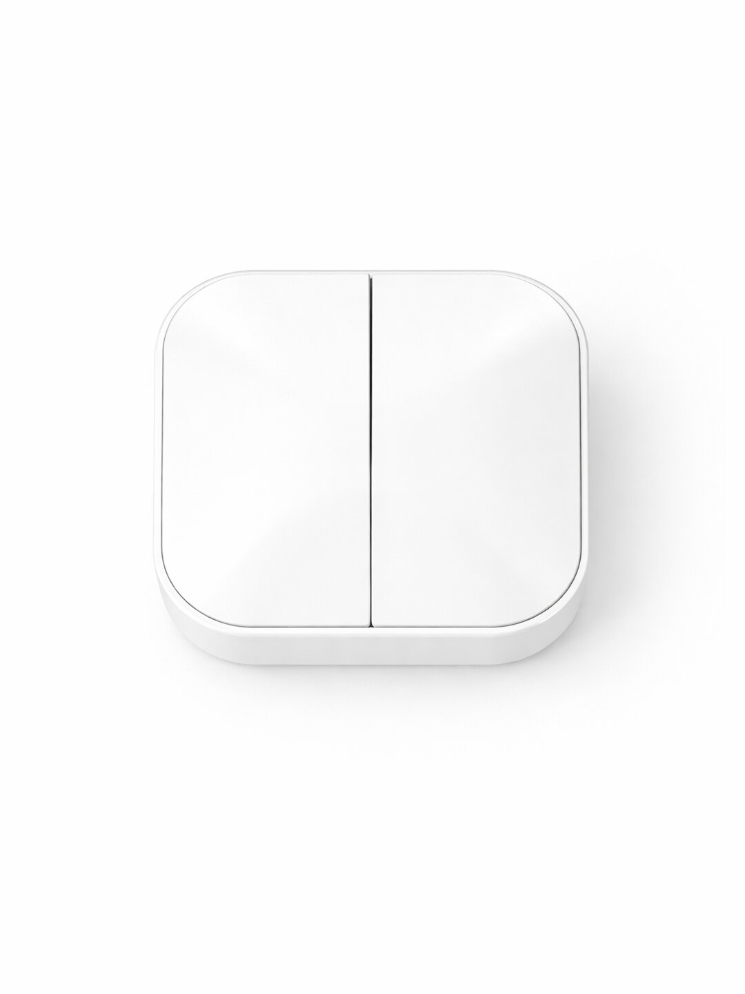 Выключатель двухклавишный наружный Venus MZ PRIME 10A белый для дома офиса