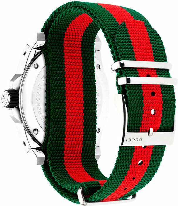 Наручные часы GUCCI, черный, серебряный — фото 1