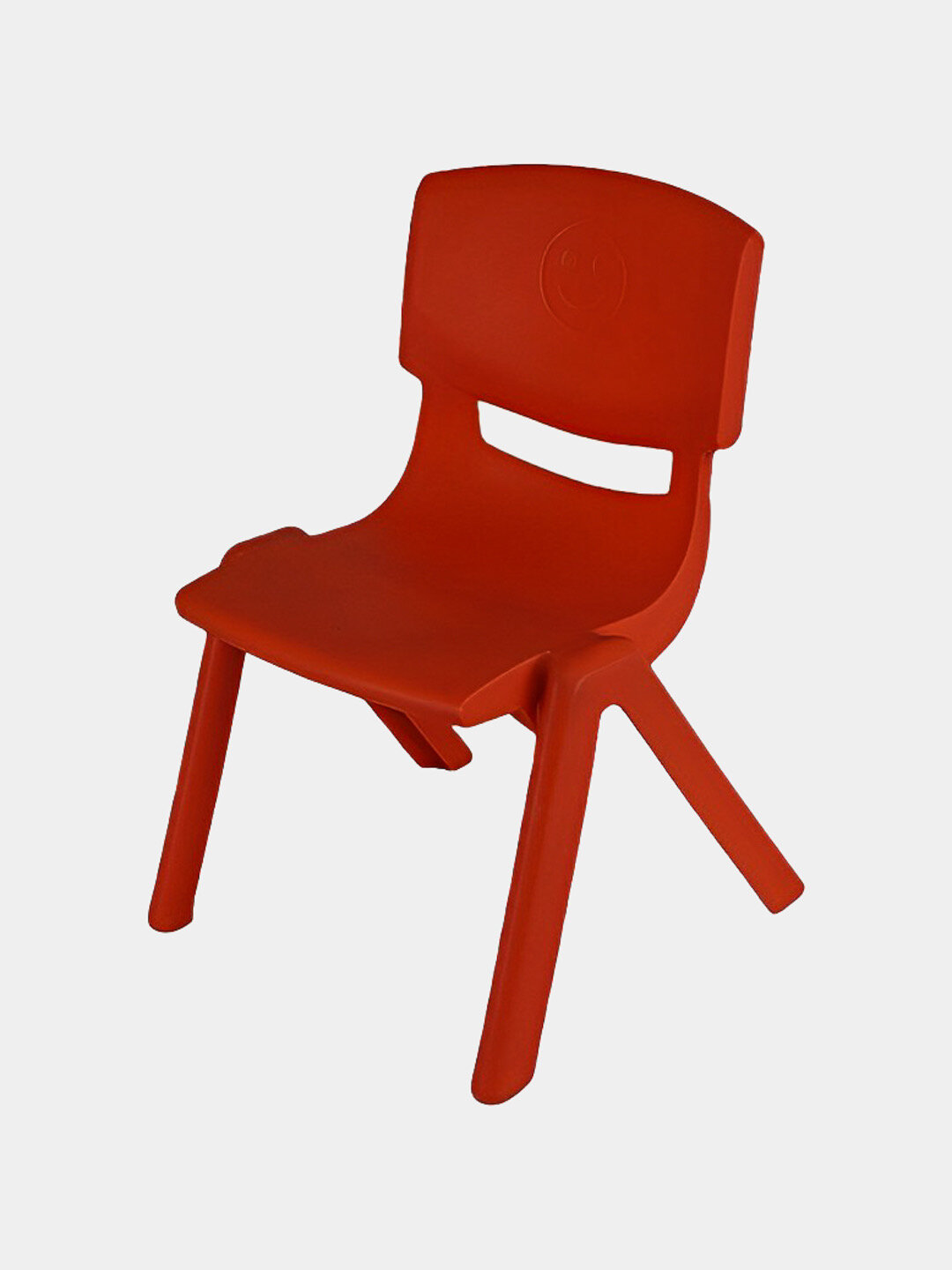 Детский стул, пластиковый, со спинкой, поднимает до 120 кг, 5 разных цветов