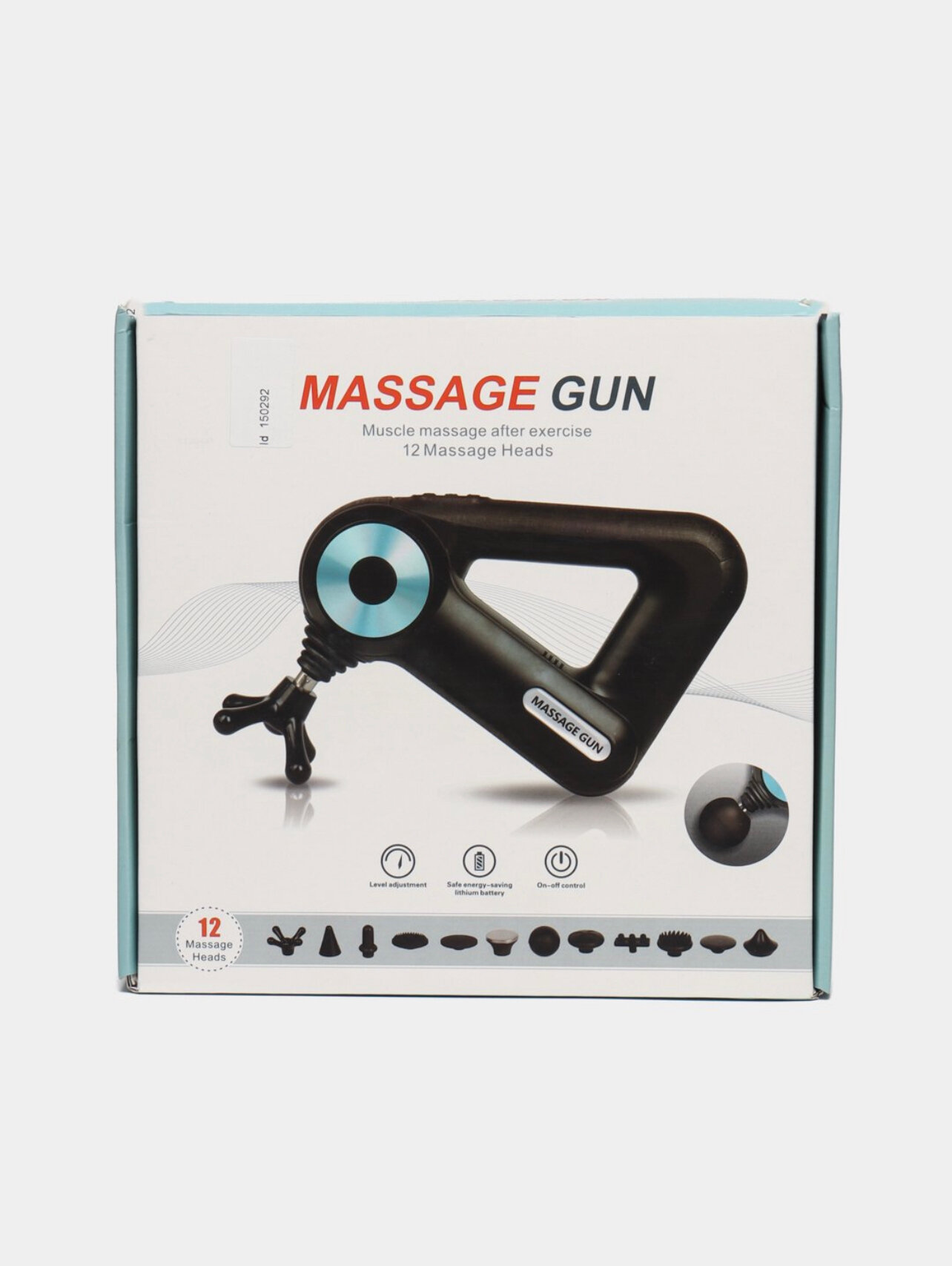 Массажер пистолет для тела, 12 в 1, Massage gun Bld 8890