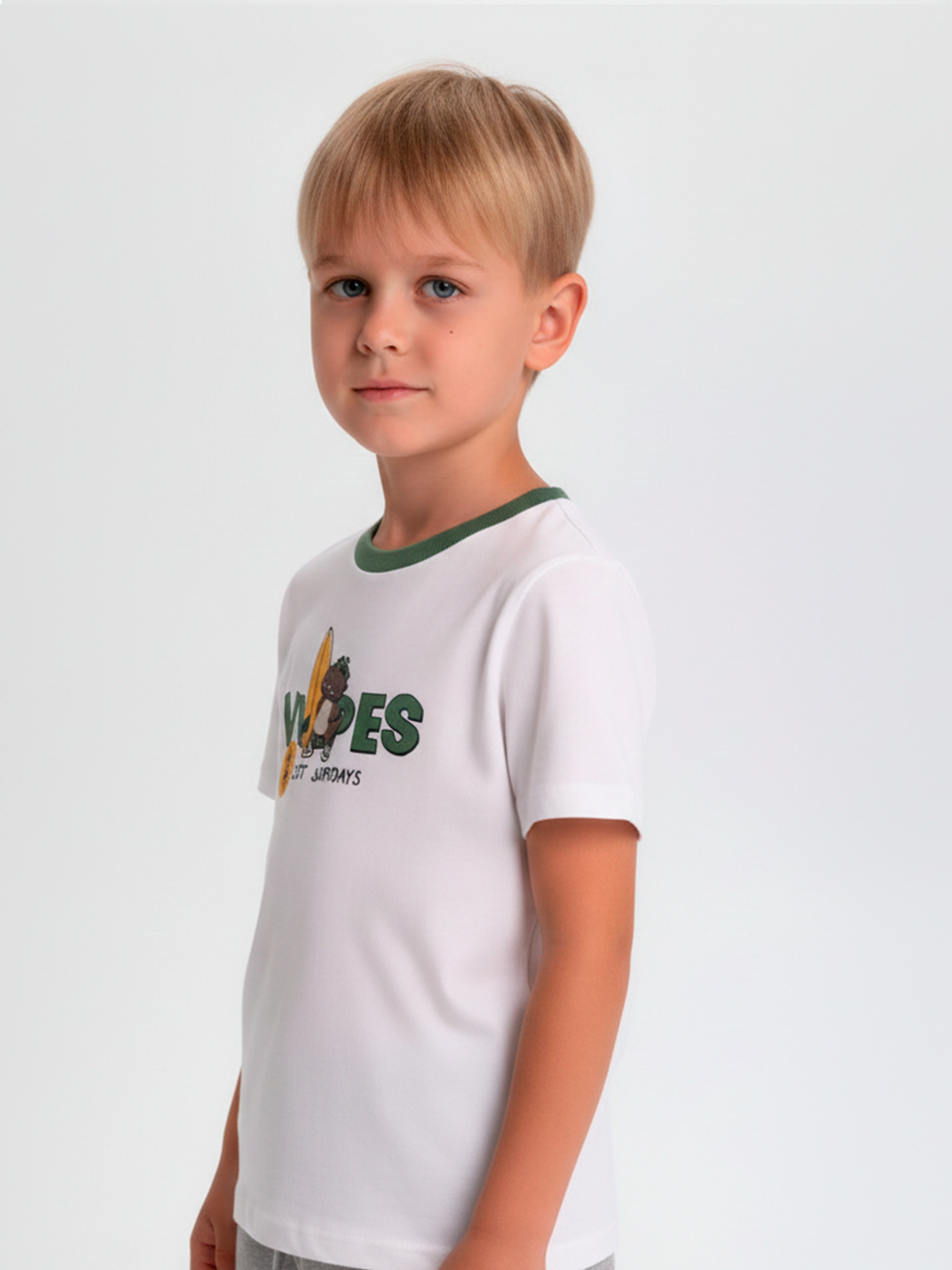 Футболка neo, размер 92, белый — фото 1