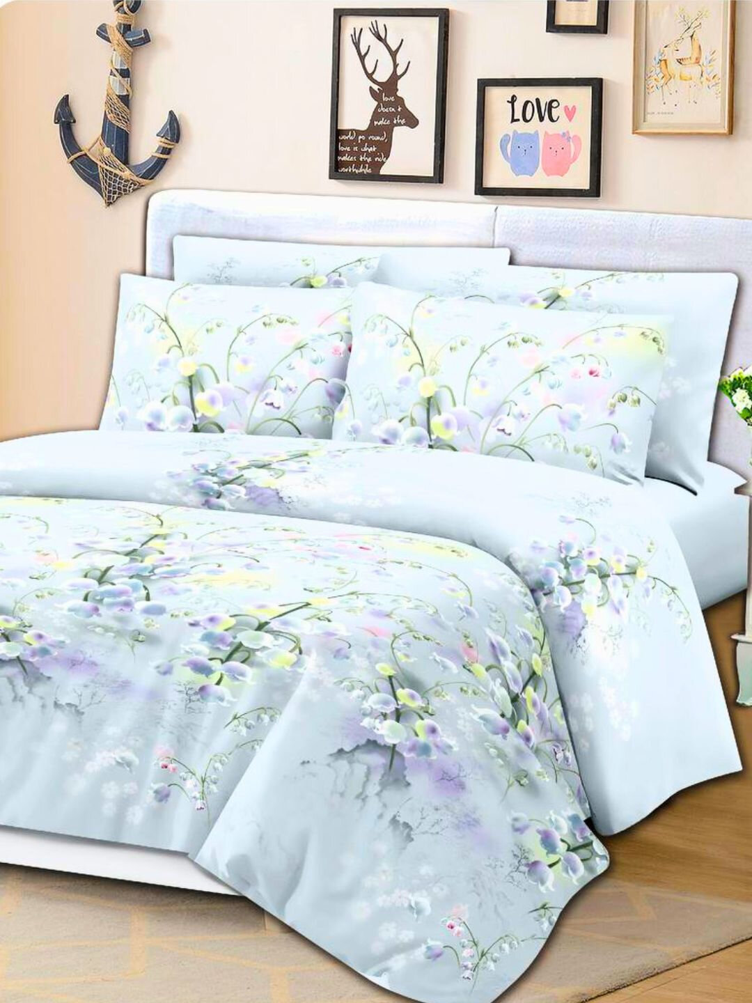 Постельное бельё «Сон Любви и Мечты» — Двуспальный, Хлопок, Мягкий и Уютный Сон