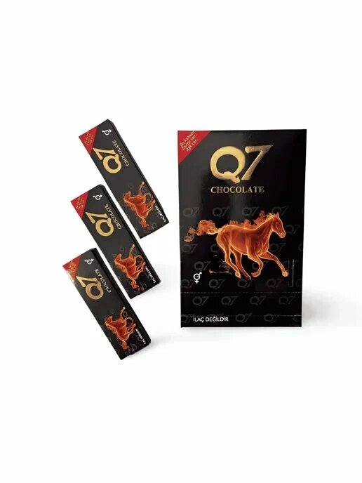 Шоколад афродизиак Q7 для женщин и мужчин, эмоциональное возбуждение шоколад, 1 штука.