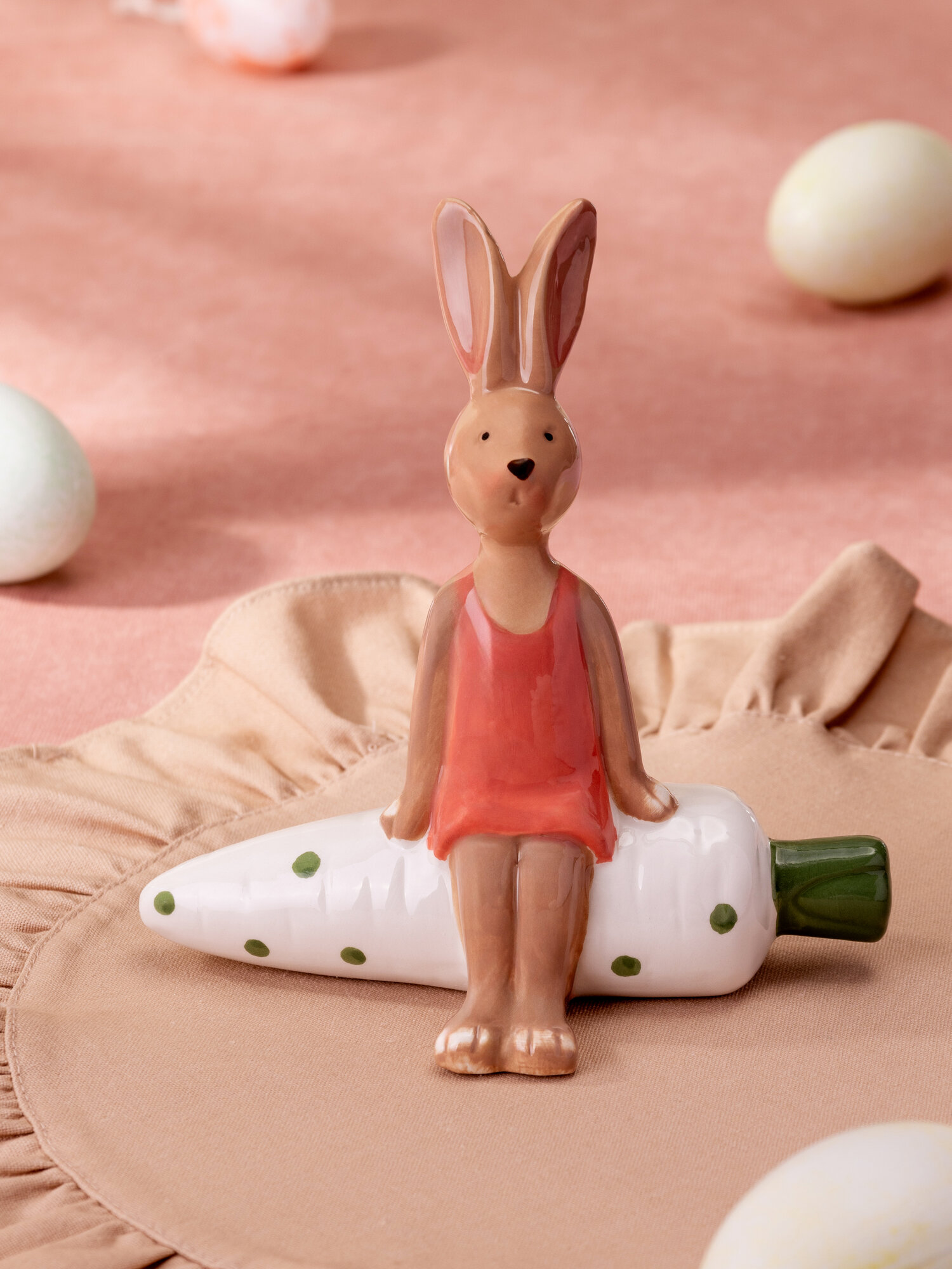 Фигурка, статуэтка Lefard "Кролик", керамическая, 13.5*7*13.5 см — фото 1