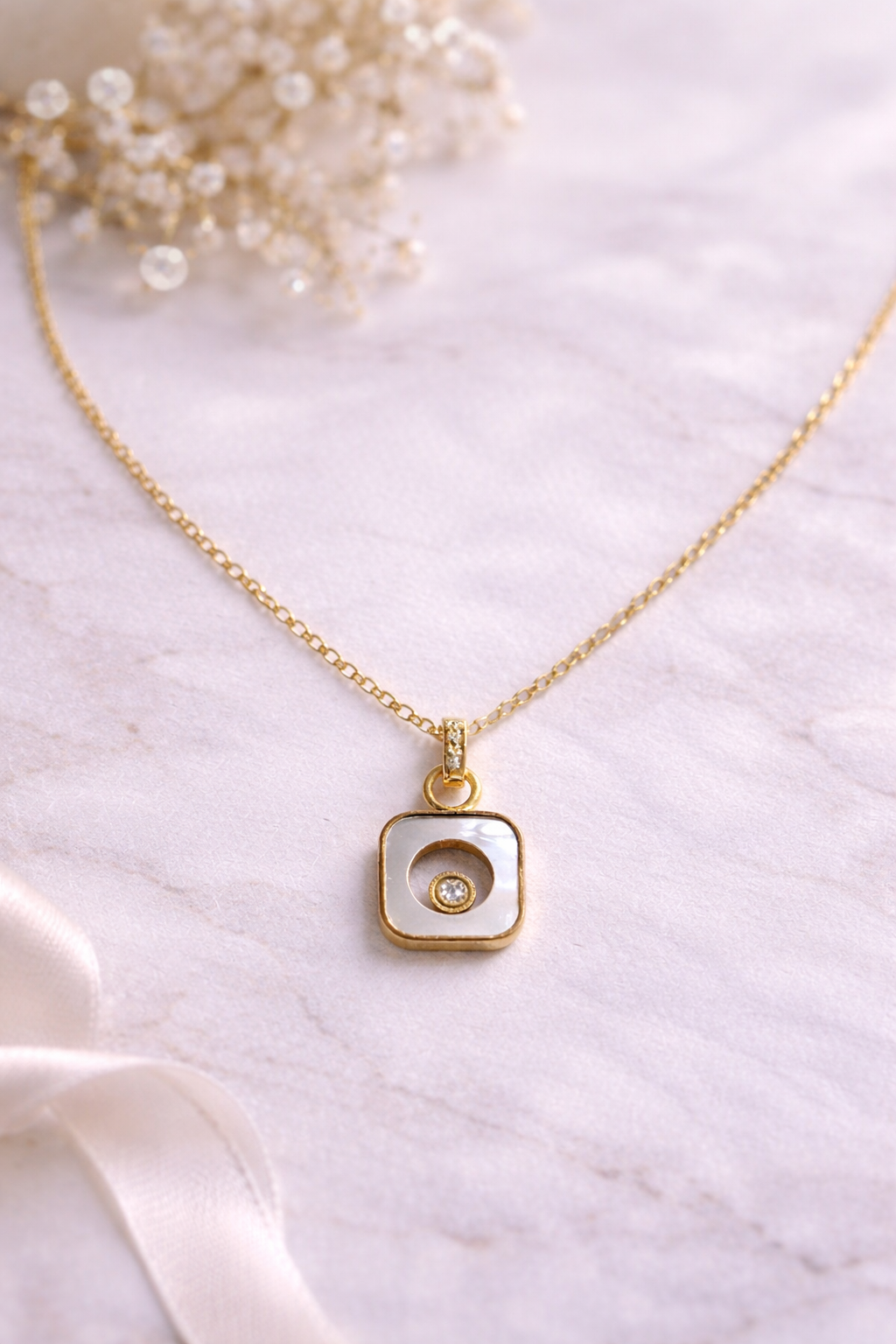 Цепь, 1 шт., длина 40 см, золотистый — фото 1