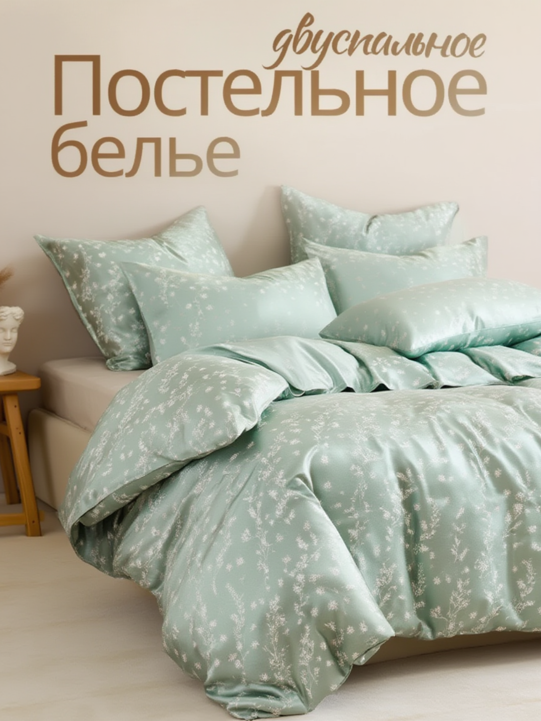 Набор постельного белья 2 спальный оригинальный комплект постель — фото 1