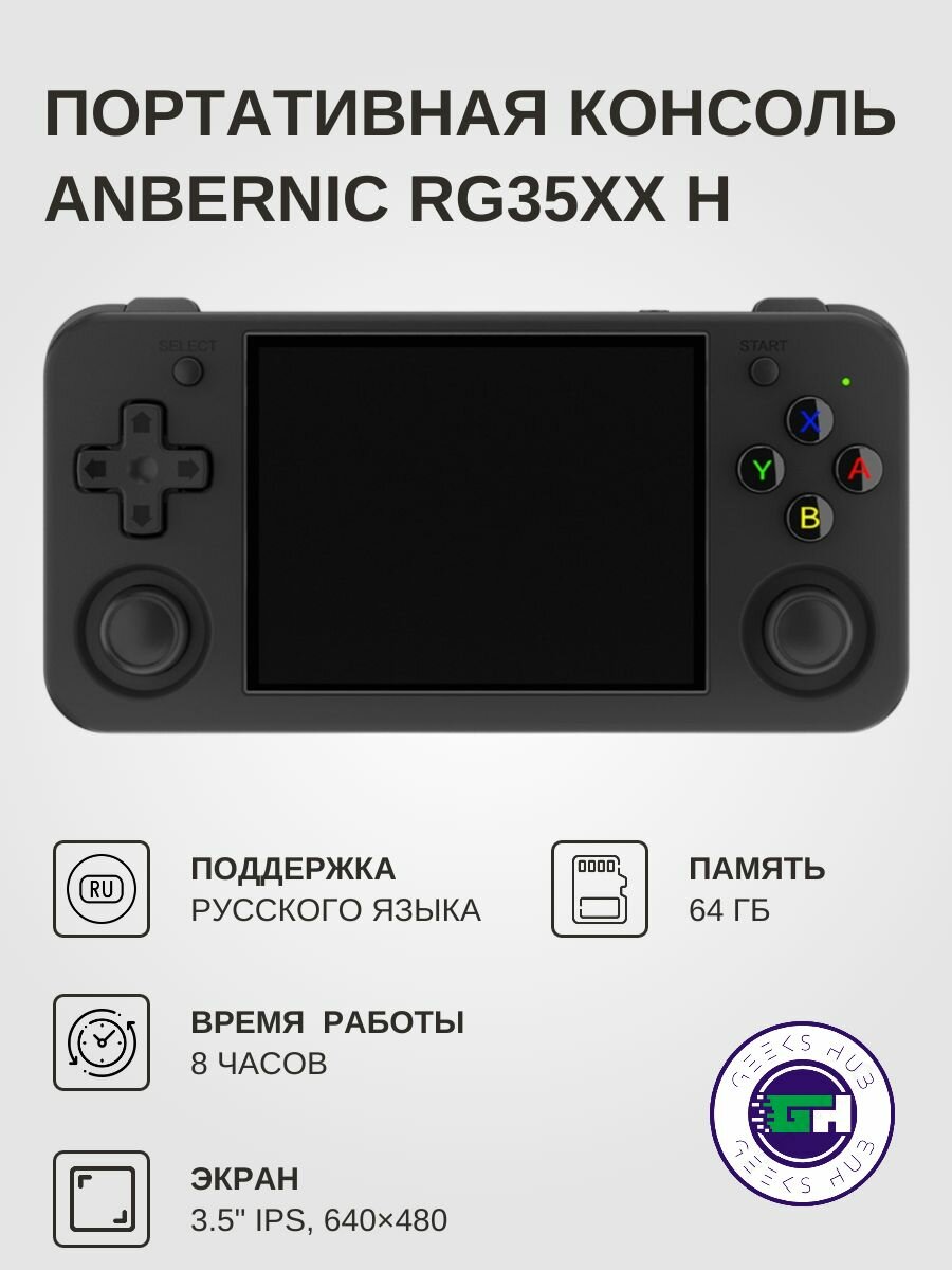 Портативная игровая приставка Anbernic RG35XX H