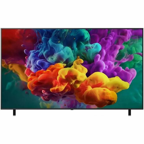 фото 86" телевизор lg 86qned85b6c. arug qned, 4k ultra hd, смарт тв, webos, черный титан