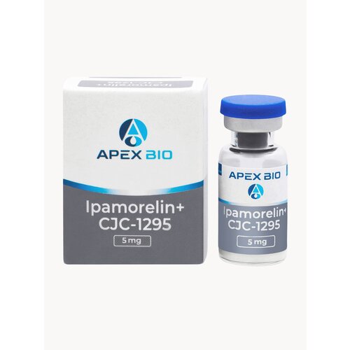 Пептид СJC1295 + Ipamorelin (СЖС + Ипаморелин) Apex Bio 10 мг, для улучшения метаболизма, восстановления и роста мышц