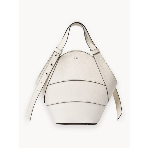 Сумка кросс-боди CNS - COINED IN STONE ALPHA micro vanilla фактура зернистая белый 18900₽