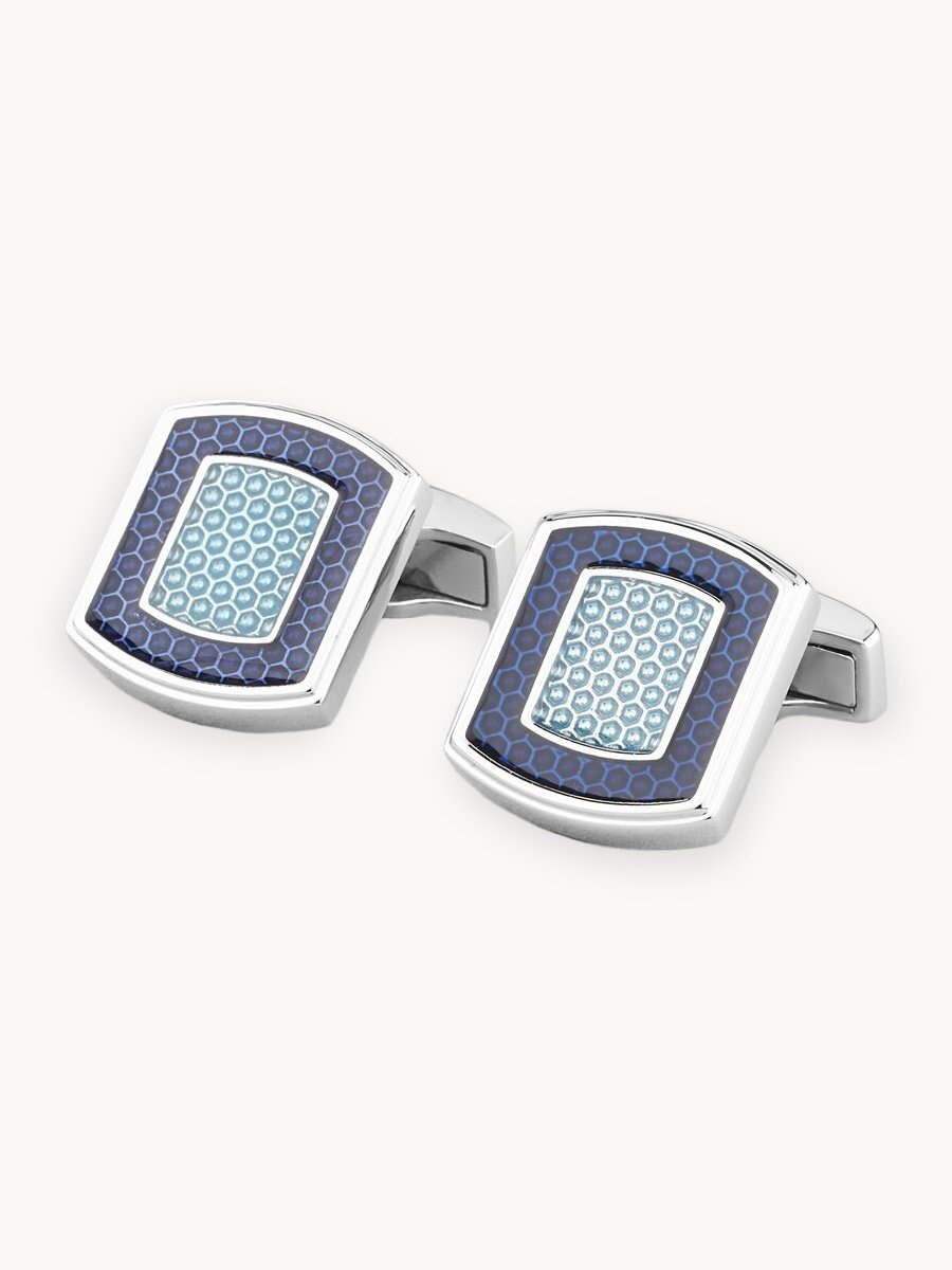 Запонки HENDERSON, синий