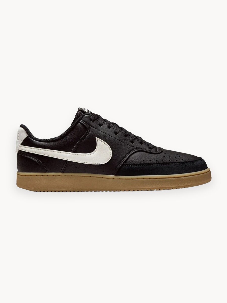 Кроссовки NIKE Court Vision Low, размер 11 US, черный