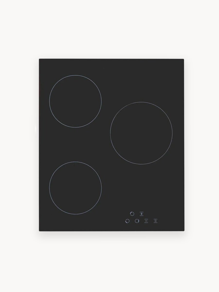 Варочная панель электрическая Simfer 45см, 3 конфорки, 9 режимов, блокировка, защитное отключение, 5 ЛЕТ гарантия