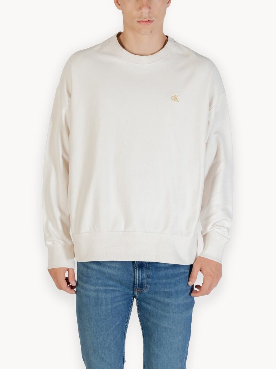 Свитшот Calvin Klein Jeans, размер M, , кремовый