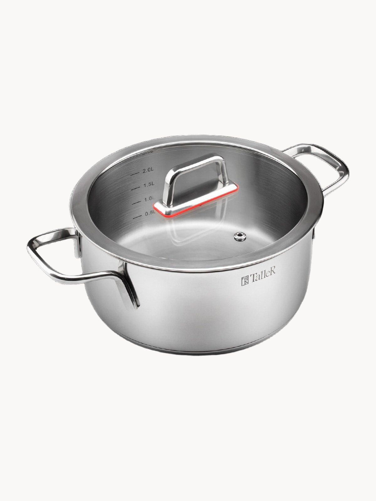 Кастрюля с крышкой TalleR TR-17273 Тенденси 2.8 л, для всех типов плит