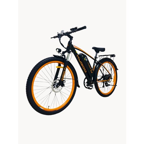 Электровелосипед колхозник Kugoo Kirin V3, очень простой и качественный электровелосипед, скорость до 40 км\ч, алюминиевый сплав, аккумулятор Li-ion 13Ah